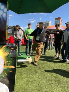 Город Чемпионов на Воробьевых горах - праздник организованный компанией FootballFest