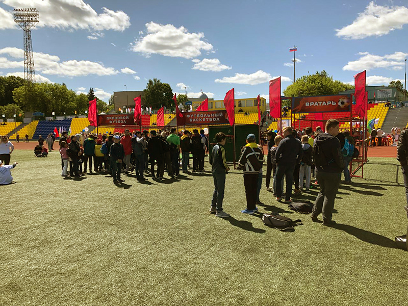 Город Чемпионов на Воробьевых горах - праздник организованный компанией FootballFest